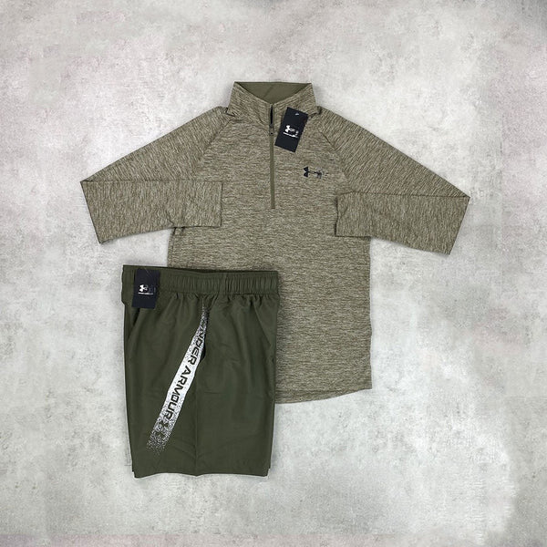 un arm "khaki set"