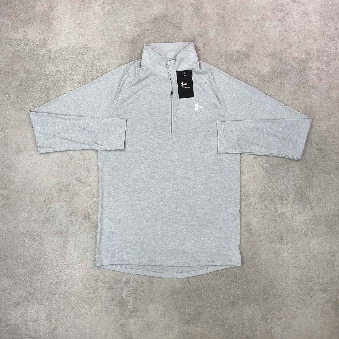 un arm "grey" half zip