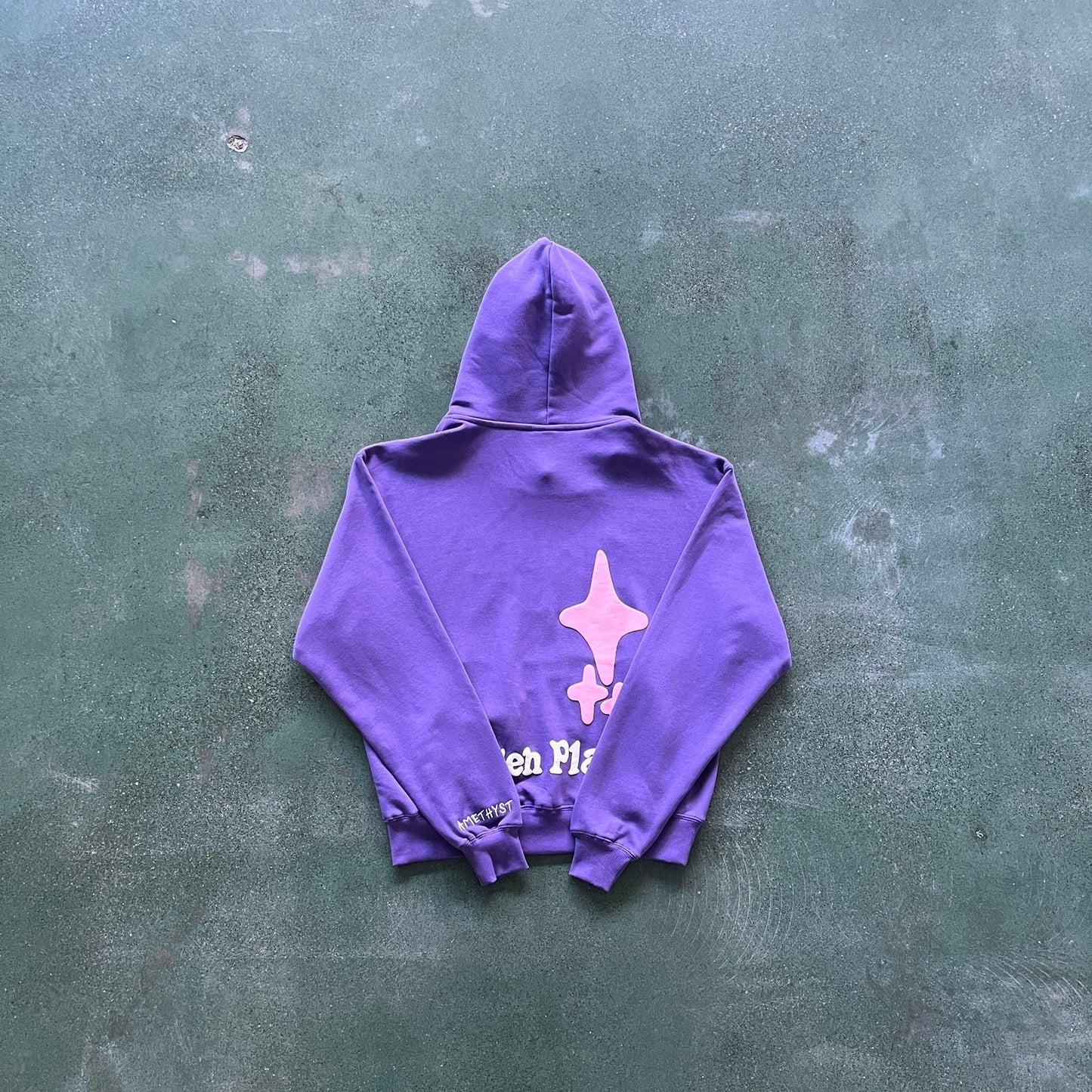 mens purple jumper "bp"