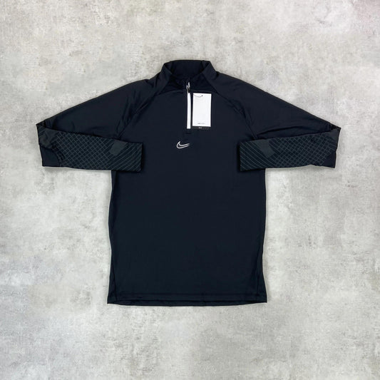 Blck Half zip