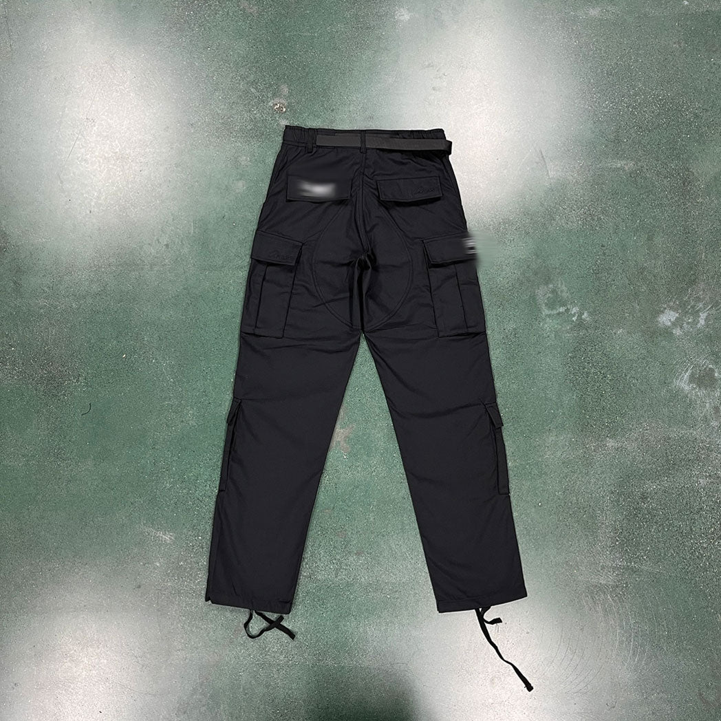 mens triple black cargos "crt*z"