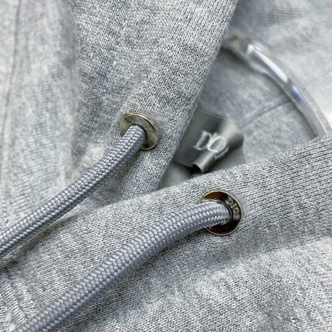 mens grey dlor hoodie