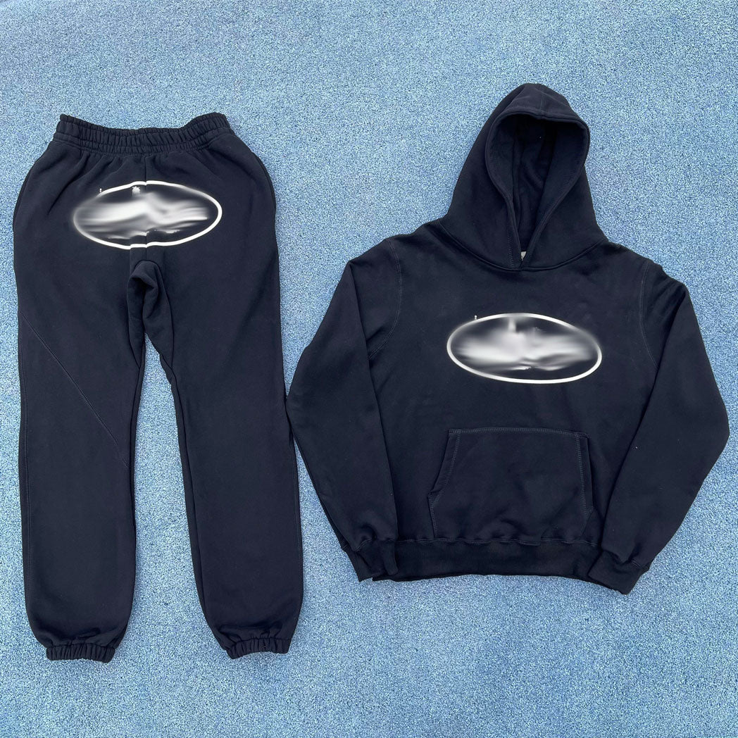 mens black jumper "crt*z"