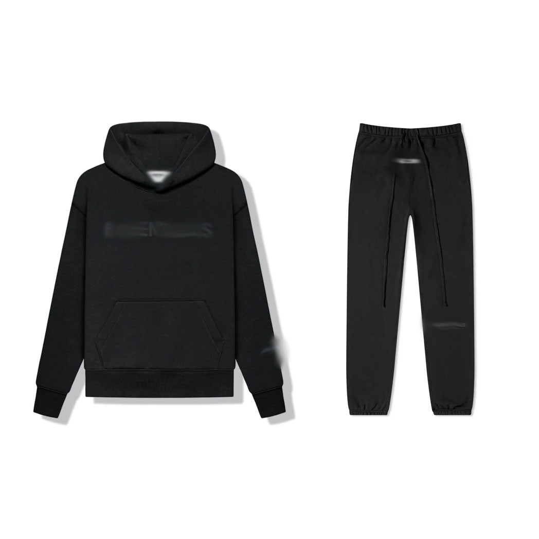 mens black tracksuit "fog"