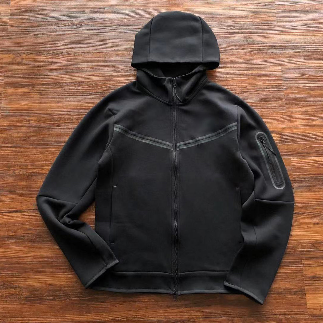 mens fleece "black”